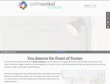 Tablet Screenshot of colinsunkel.co.za